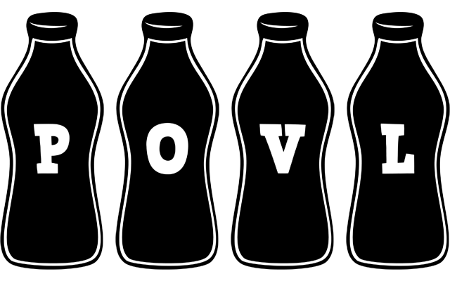 Povl bottle logo