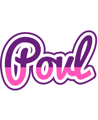 Povl cheerful logo