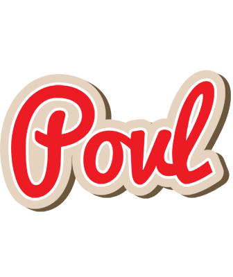 Povl chocolate logo