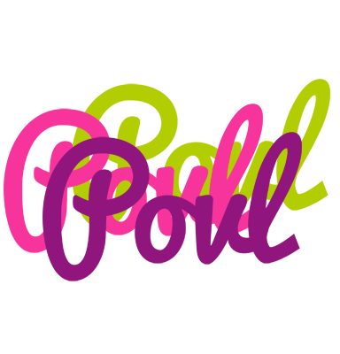 Povl flowers logo