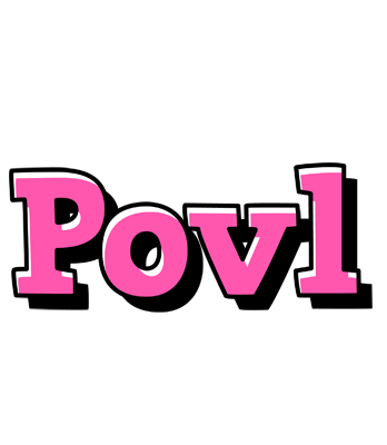 Povl girlish logo