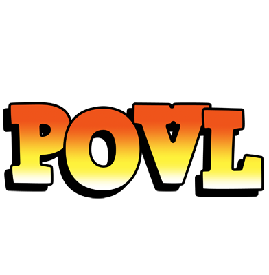 Povl sunset logo