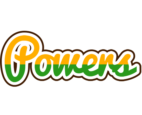Powers banana logo