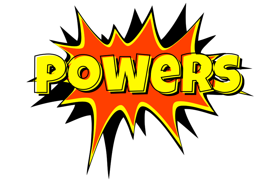 Powers bazinga logo