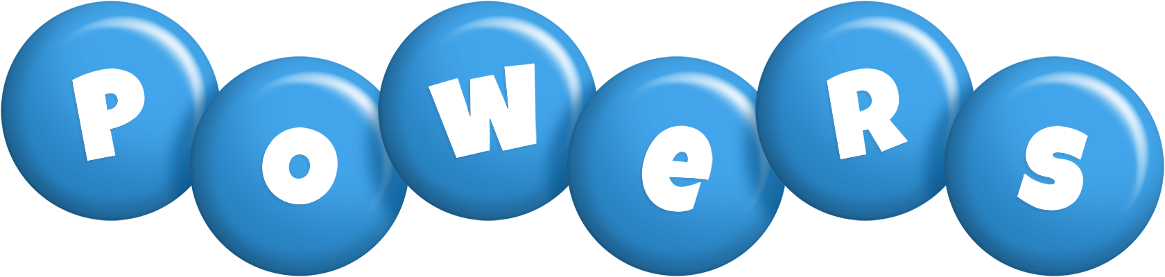Powers candy-blue logo