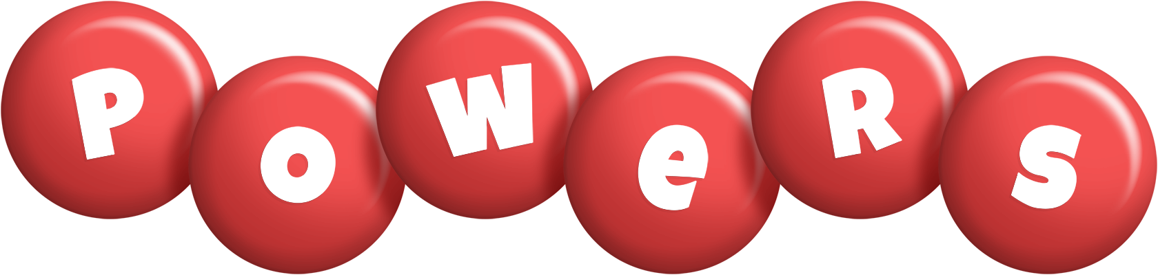 Powers candy-red logo