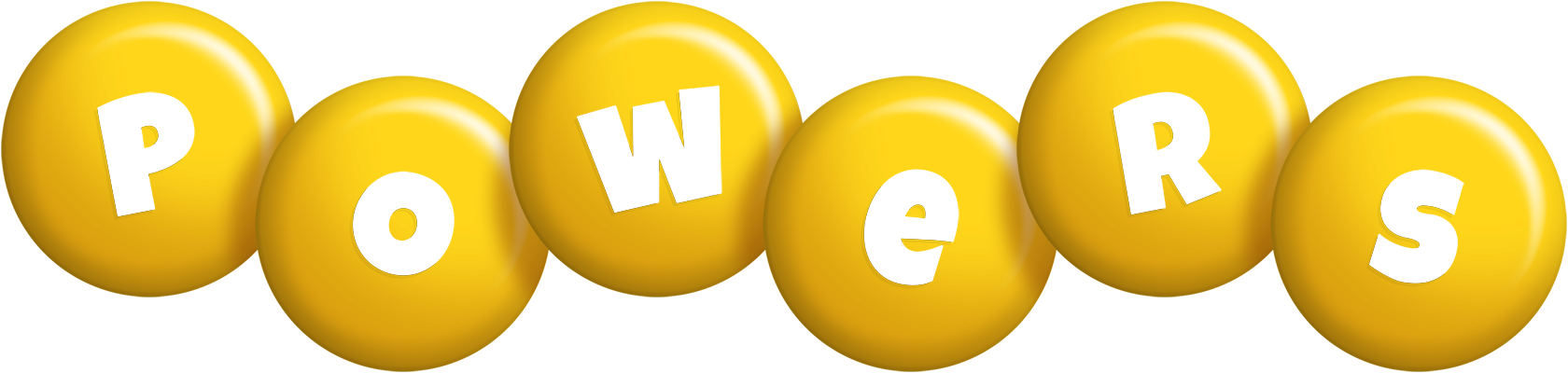 Powers candy-yellow logo