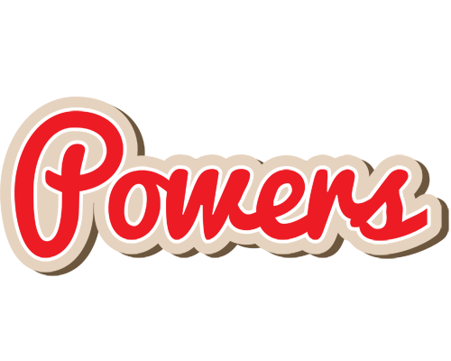 Powers chocolate logo