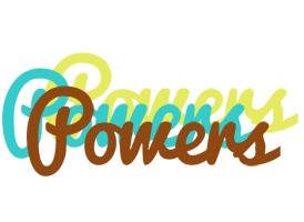 Powers cupcake logo