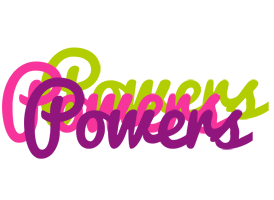 Powers flowers logo