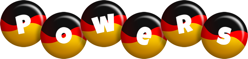 Powers german logo