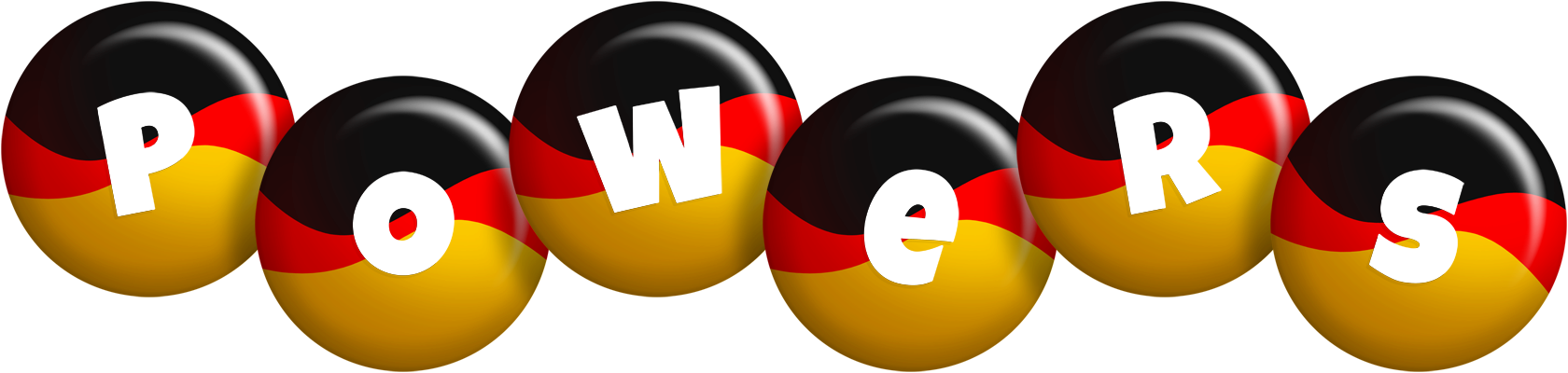 Powers german logo