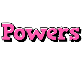 Powers girlish logo