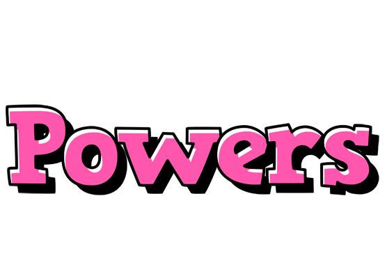 Powers girlish logo