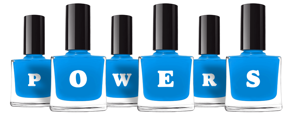 Powers glossy logo
