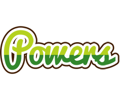 Powers golfing logo