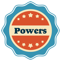 Powers labels logo