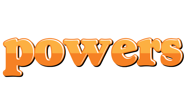 Powers orange logo