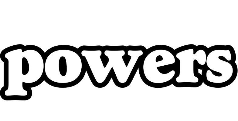 Powers panda logo