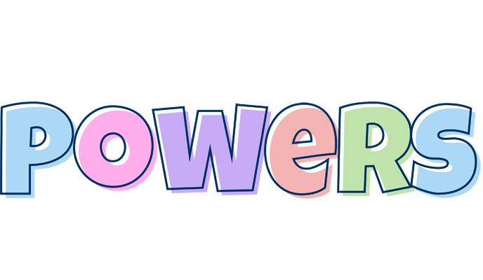 Powers pastel logo