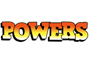 Powers sunset logo