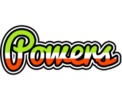 Powers superfun logo