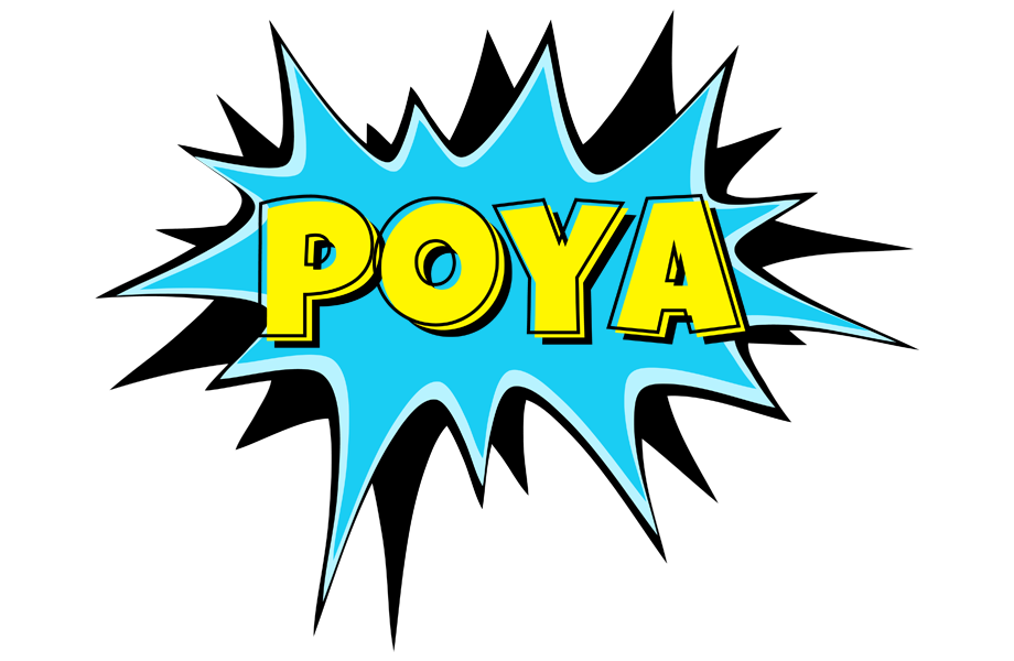 Poya amazing logo
