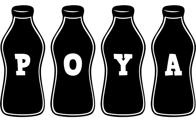 Poya bottle logo