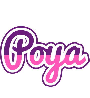Poya cheerful logo