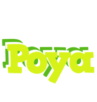 Poya citrus logo