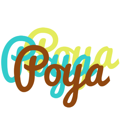 Poya cupcake logo