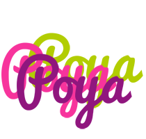 Poya flowers logo