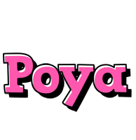 Poya girlish logo