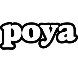 Poya panda logo