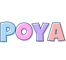 Poya pastel logo