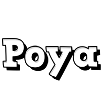 Poya snowing logo