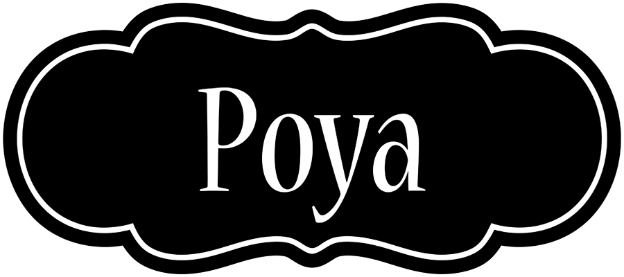 Poya welcome logo
