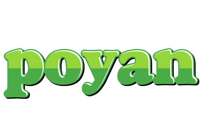 Poyan apple logo