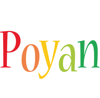 Poyan birthday logo