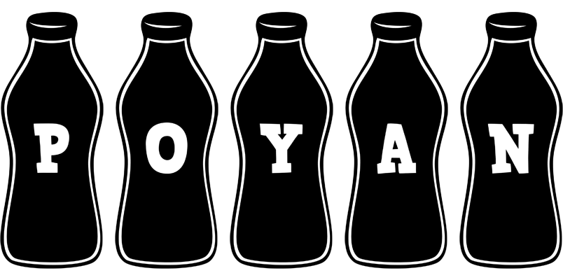 Poyan bottle logo