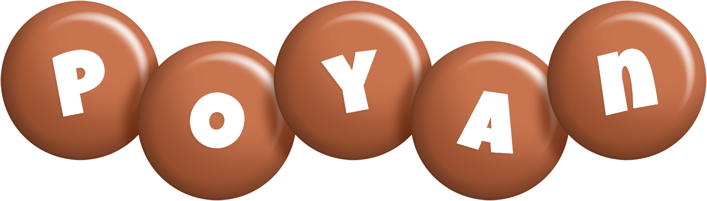 Poyan candy-brown logo