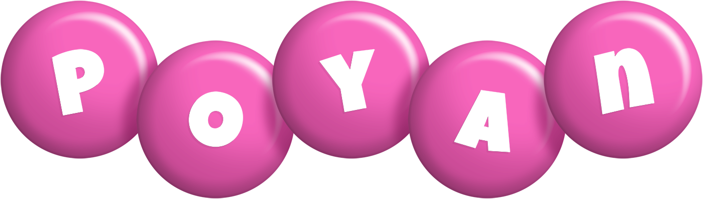 Poyan candy-pink logo