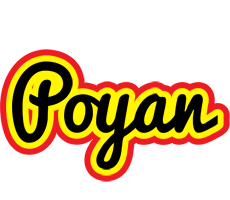 Poyan flaming logo