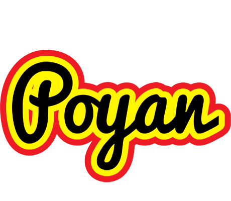 Poyan flaming logo