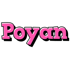 Poyan girlish logo