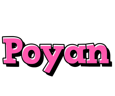 Poyan girlish logo