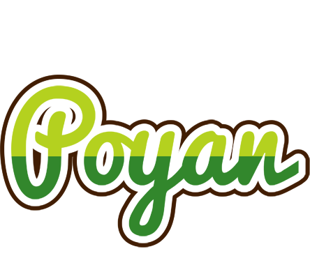 Poyan golfing logo