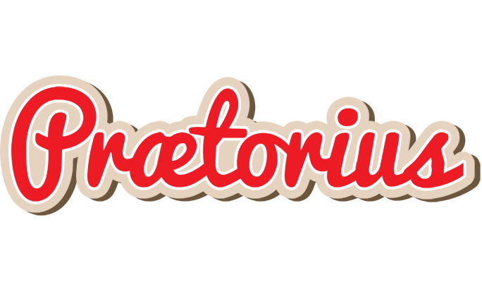 Prætorius chocolate logo