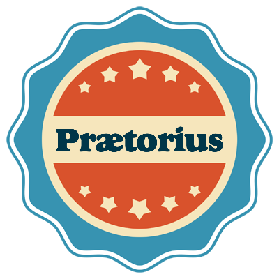 Prætorius labels logo