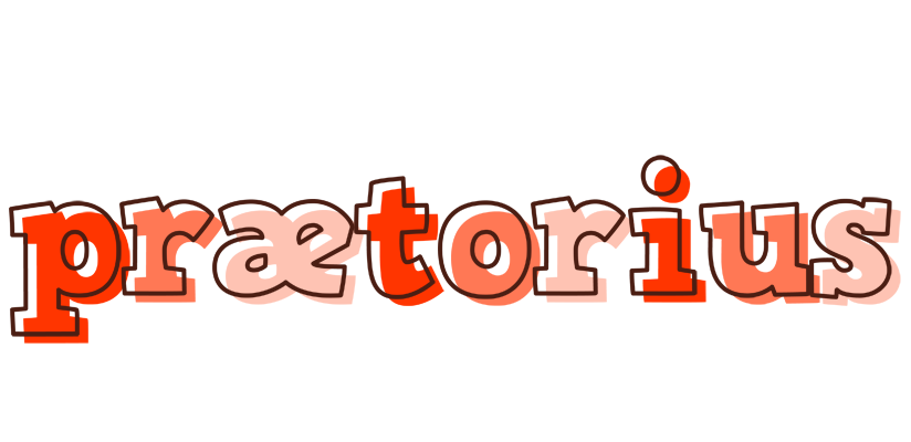 Prætorius paint logo